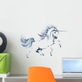 thumbnail image 1 of White Magic Unicorn Wall Decal Wallmonkeys Peel and Stick Decals for Girls (18 in W x 13 in H) WM502814, 1 of 4