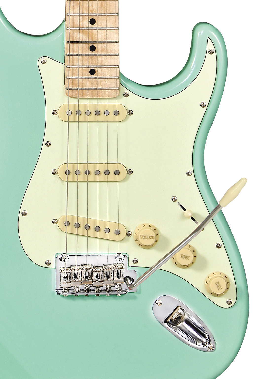 Tagima T 635 CLASSIC-SG-LF/MG Electric Guitar - Surf Green
