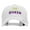 White, variant on Mardi Gras Queen Embroidered Unstructured Cotton Twill Washed Cap - White OSFM