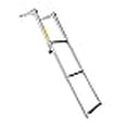 thumbnail image 3 of GARELICK Dock Ladder 19616-61 Boarding Ladder; 3 Steps; Telescoping Folding; 400 Pound Load Capacity; 11-1/2 Inch Width x 34-1/2 Inch Extended Length; Without Handrails; Polished; Silver, 3 of 4