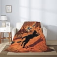 Black Cat Blanket Halloween Gothic Spooky Decor, Black Cats Skulls and ...