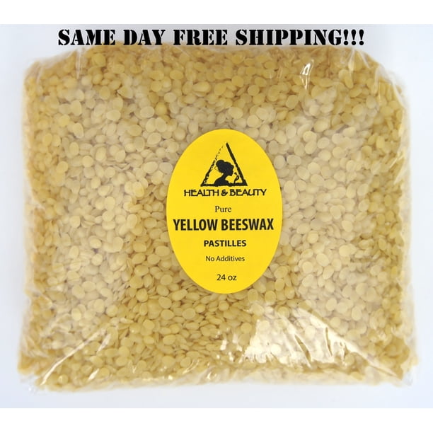 16 Oz, 1 Lb WHTE BEESWAX Bees WAX Organc Pastlles Beads Premum 16 Oz, 1 Lb WHTE BEESWAX Bees WAX Organc Pastlles Beads Premum