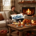 thumbnail image 4 of Thanksgiving Pillow Covers 19.7X11.8 Patterns Sofa Bedroom Decorative, 4 of 6