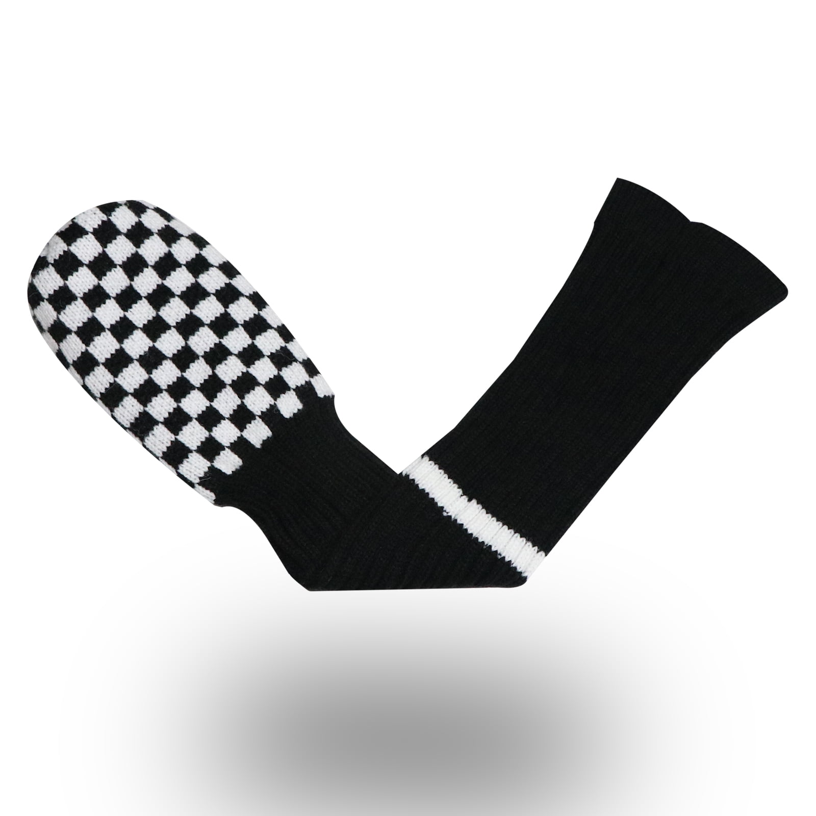 LeFeng 3Pcs Golf Club Covers, Knitted Golf Club Covers for 460cc Driver Fairway Woods and Hybrid Without Pom Pom