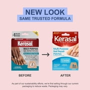 Kerasal Multi-Purpose Fungal Nail Repair Patch for Damaged & Discolored Nails, 14 Count