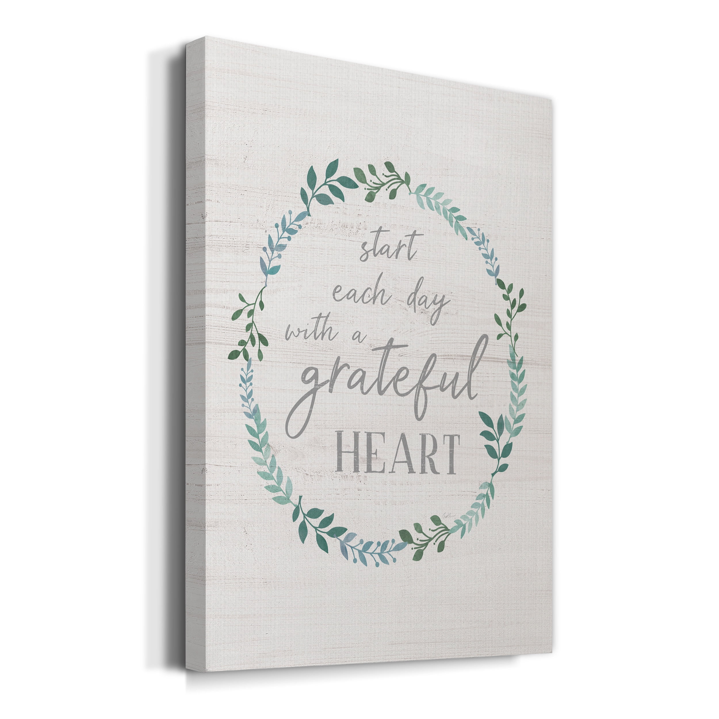 Start Each Day Premium Gallery Wrapped Canvas - Ready to Hang - 8 x 12