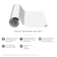 thumbnail image 4 of Cricut Thermocollant SportFlex, Blanc, 4 of 5