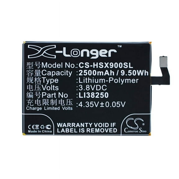 2500mAh LI38250 Battery for Hisense HS-X5T X9T X5T