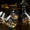 thumbnail image 4 of Set de 4 Vasos de Cóctel MyGift Inclinados de Cristal para Whisky 360 mL, 4 of 7