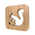 thumbnail image 2 of Lámpara De Noche De Ardilla Con Alimentación Usb, Lámpara De Noche Tallada Hueca, Lámpara Led De Madera Blanca Cálida Para Dormir Para El Hogar, Sala De Estar, Dormitorio, Habitación De Bebé Serendint HA017033-00, 2 of 7