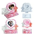thumbnail image 3 of COOLHOOD Heart Shaped Resin Frame Mold Cupids Photo Frame Molds for Create Photo Frames for Table Home Decor, 3 of 3