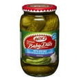 thumbnail image 1 of Bick’s® 50% Less Salt Garlic Baby Dills Pickles, 1 of 2