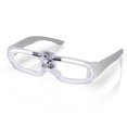 thumbnail image 1 of Blinkee 856300 Sound Activated Glasses, White, 1 of 1