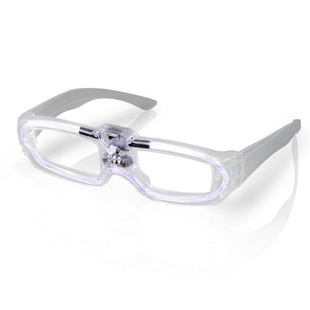 Blinkee 856300 Sound Activated Glasses, White