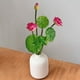 thumbnail image 4 of Flor de loto falsa roja de sandía, decorativa para el hogar y el acuario, 4 of 6