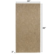 ROCKWOOL Rockboard 60 Mineral Wool Insulation Board For Acoustic and Thermal 2 Inch (4PK)