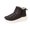 Coffee, variant on Women's Orthopedic Platform Snow Boots, Ankle Booties Walking Shoes, Waterproof Nylon Fleece Lined Arch Support Zip Up Hiking Cold Weather Outdoor Shoes Black
