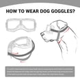 thumbnail image 6 of NAMSAN Dog Goggles for Medium to Large Breed Eye Protection for Outdoor Activities, 6 of 6