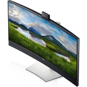 Dell C3422WE 34.1 WQHD Curved Screen Edge WLED LCD Monitor - 21:9 - Platinum Silver, Platinum Silver