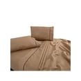 thumbnail image 2 of Juego de Sábanas Individual 2800 Hilos Extra Suave Premium Textura Rayada Soft Nature, 2 of 5