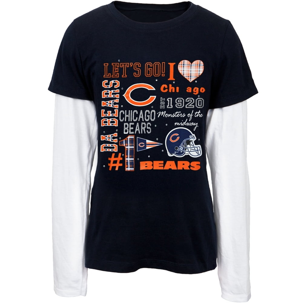 chicago bears bling shirts