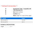 thumbnail image 2 of Speedometer Cable - Compatible with 1982 Chevy S10, 2 of 2