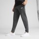 thumbnail image 2 of Pantalones deportivos PUMA, talla Essentials, forro polar, gris oscuro, jaspeado, para hombre, 2 of 3
