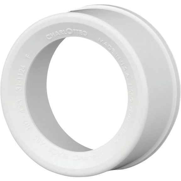 Charlotte Pipe & Found PVC001071800HA Pvc/Dwv Flush Bushing 4" X 3"