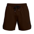 thumbnail image 5 of Aimik Men's Gym Athletic Shorts Side Zipper Pocket Contrast Drawstring Quick-Dry Summer Shorts for Workout Running Sports, 5 of 6