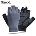 thumbnail image 2 of Guantes de ciclismo para hombre/mujer, antideslizantes, absorbentes de golpes, guantes de ciclismo con almohadilla de Gel de medio dedo, guantes para bicicleta, guantes transpirables para bicicleta, 2 of 6