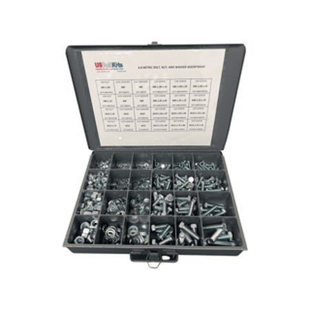 

690 Piece Metric 8.8 Coarse Thread Assortment