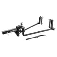 thumbnail image 1 of 1,000 lbs Weight Distribution Hitch Kit – Sway Control – 2" Sturdy Steel Shank & 2-5/16" Alloy Steel Ball – Anti-Sway Load Leveling System – Durable Trailer Hitch for RV, Camper, Boat – 1, 1 of 8