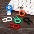 thumbnail image 6 of Uxcell Keycap Puller Switch Remover DIY Tool Fixing Keyboard Plastic for Mechanical Keyboard, White 5 Pack, 6 of 6