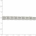 thumbnail image 4 of Sterling Silver 7mm Flat Anchor Chain (24 X 7) Made In Italy qan200-24, 4 of 5
