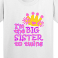 thumbnail image 4 of Inktastic I'm the Big Sister to Twins. Youth T-Shirt, 4 of 5