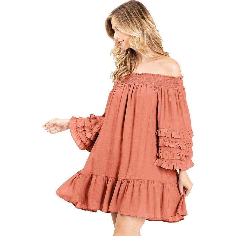 Wish linen dress cheap
