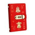thumbnail image 3 of Abbracc Money Saving Binder Compact with Combination Lock with 100 Pieces Envelops Red, 3 of 9