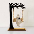 thumbnail image 1 of Decoraciones de Halloween, adornos de Halloween, regalos de Halloween, fantasma en columpio, divertido esqueleto columpio, decoración fantasma de Halloween, decoraciones fantasma, 1 of 5