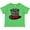 Apple Green, variant on Scrooge's Top Hat Bah Humbug Boys or Girls Toddler T-Shirt