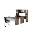 thumbnail image 2 of Mayline MNT33TBS 63 in. Medina Series Typical Suite 33 Office Desk - Textured Brown Sugar - 65.75 x 63 x 108 in., 2 of 2