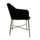 thumbnail image 3 of SILLA OCASIONAL ÓRVEL VELVET NEGRO PATAS GOLD, 3 of 4