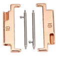 thumbnail image 2 of Stainless Steel Watch Band Adapter, Metal Watch Band Adapter, Premium Metal Connection Adapter, 18-22mm Universal Watch Band Adapters, for Changing to Your Favorite Watch Band with, 2 of 7