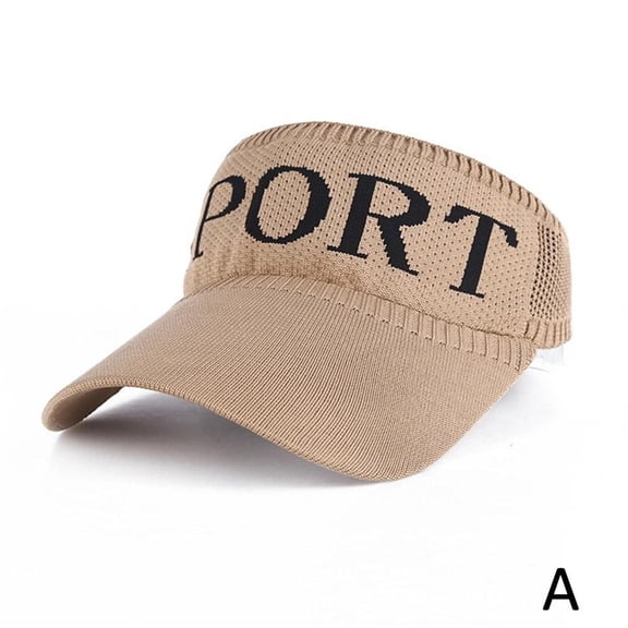 Letter Summer Sports Sun Hats Women Hat Mens Visor UV Protection Empty Sunscreen Tennis Caps Outdoor Running