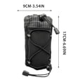 thumbnail image 3 of TTJ Gifts Shoulder Strap Water Bottle Carrier Pouch Waterproof Crossbody Bottle Bag Phone Pocket Outdoor Hiking Cycling Travel Running Adjustable Sling Bottle Holder, 3 of 9