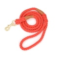 thumbnail image 1 of Correa de cuerda para perros Cotten, correa de cuerda resistente de 150 cm de grosor para perros de raza pequeña, mediana y grande (rojo) brillar Electrónica, 1 of 4