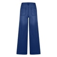 thumbnail image 6 of Sevevn Womens High Waisted Wide Leg Jeans Casual Loose Fit Straight Denim Pants Vintage Baggy Boyfriend Jeans with Pockets Jeans for Women, 6 of 8