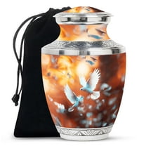 SUBSH Dove Urn - Cremation Urn - Urn for Adult Male - Human Cremation Urns - Ashes Urn Adult (10 inch Pack of 1)
