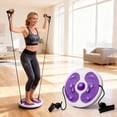 thumbnail image 2 of Twisting Waist Disc with Pull Rope - Body Shaping Aerobic Exercise Fitness Machine for Home & Office Slimming, Core Twister Board for Women, 2 of 8
