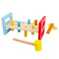 thumbnail image 4 of KAKOWELY Wooden Pounding Toy for Kids Use Assorted Color ABS Material Cognitive Plaything Lightweight Portable 1 Set,7.87"X3.94"X3.94", 4 of 5