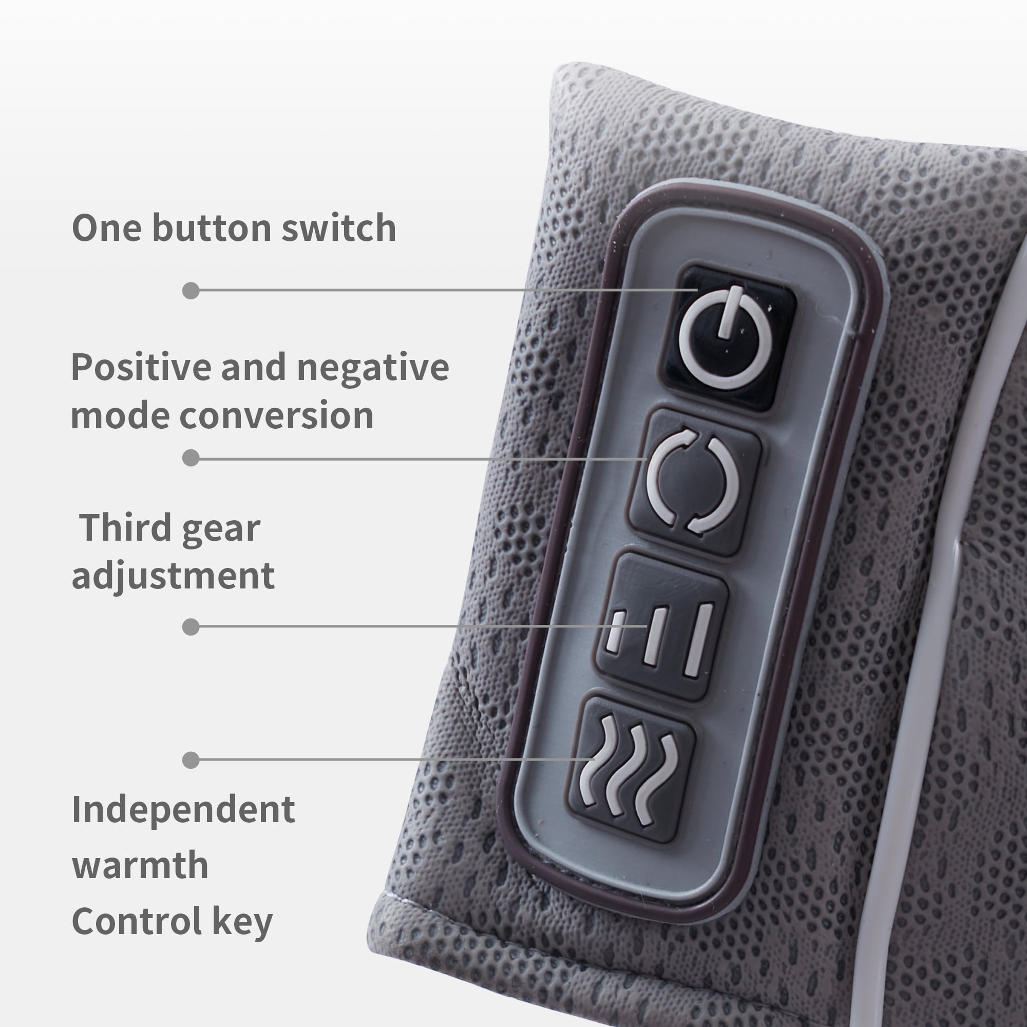 Lowestbest Massage Car Cushion, Support Pillow for Chair, Car Seat Back Support for Back Pain Relief Lowestbest Massage Car Cushion, Support Pillow for Chair, Car Seat Back Support for Back Pain Relief